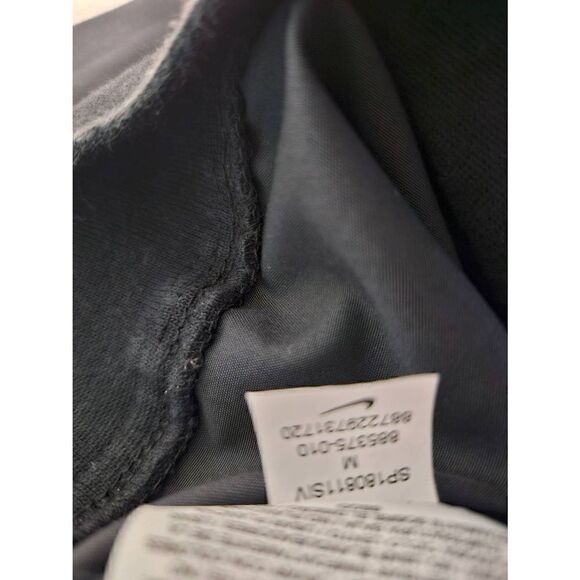 Nike  black track/windbreaker jacket.  Size M. - Picture 7 of 7